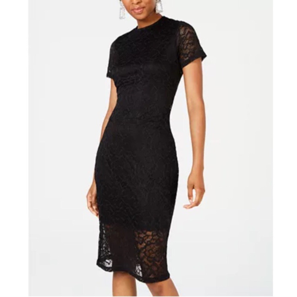 NWT Material Girl Lace Bodycon Cut Out Dress